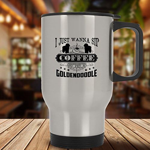 SIP kafa Pet My Goldendooodle čelična šalica za kavu, putna krigla