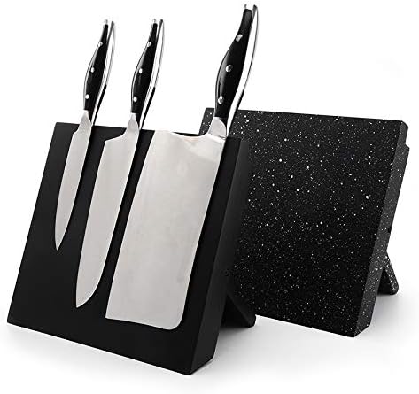 Lunchbox.com MDF drveni magnetni držač noža, jaki magnetni držač noža za odlaganje noža, pogodan za