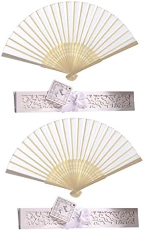 Galpada 2pcs Frame japanska osjetljiv prijenosni ventilator retro bambusa preklopni ventilatori