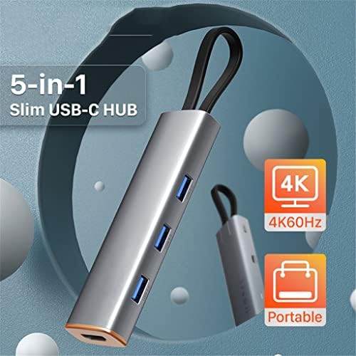 N / A CABLETIME Multi 5 u 1 USB HUB Tip C do 4K 60Hz HDMI-kompatibilni USB 3.0 PD 100W za PC Air