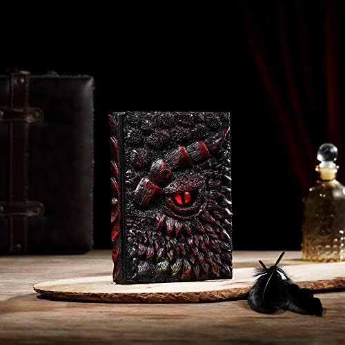 Loong Jian 3d dragon Eye Embossed Dragon Journal bilježnica za pisanje za muškarca / ženu ručno rađeni