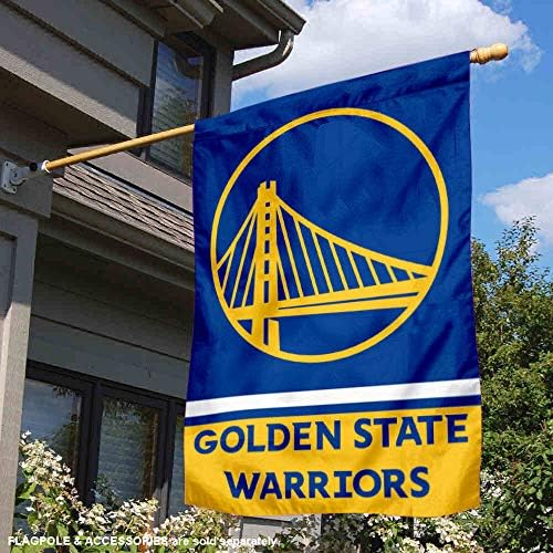 Golden State Warriors Dvostrana zastava bannera za kuću