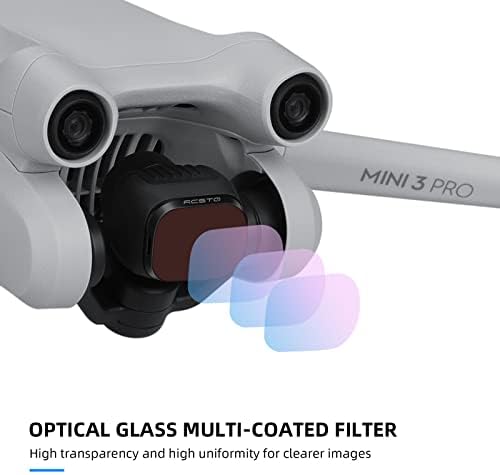 RCGEEK filteri za DJI Mini 3 Pro dodatna oprema, aluminijumski Gimbal Kamera Len filteri za DJI Mini 3 Pro
