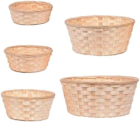 IOLMNG bambuo tkani košara za kruh za grickalice posude za hranu Košarska kuhinja Voće povrće Pohranjivanje