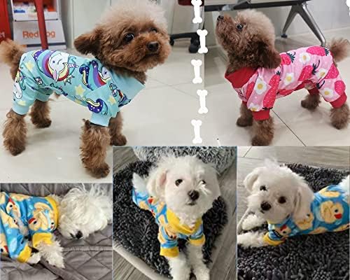 XPUDAC pseća pidžama od 4 komada i 100 kom pseće bandane