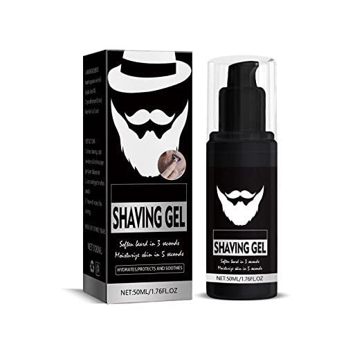 Dubinsko čišćenje gela za brijanje za muškarce brijanje omekšavanje brade blaga i osvježavajuća Njega lica 50ml punila za bore za duboke bore