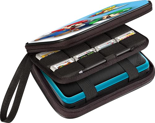 Zvanično licencirana tvrda zaštitna 3DS XL torbica za nošenje - kompatibilna sa Nintendo 3DS XL, 2DS XL, novim 3DS, 3DSi, 3DSI XL-uključuje torbicu za kartice za igre