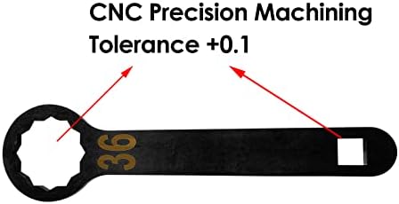 Ručni alati za moment ključ osovine zadnjeg točka Bzbmgmo 36 mm, CNC Precizna obrada, tolerancija ±0,1
