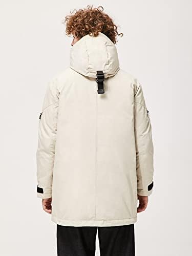 OSHHO jakne za žene - muškarce zimski kaput sa kapuljačom sa patentnim zatvaračem