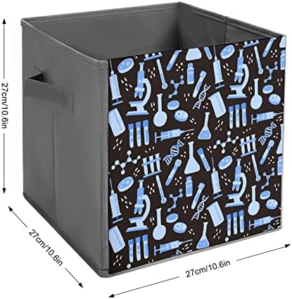 Medicinski laboratorijski Alati nauka velike kocke kante za skladištenje sklopiva platnena kutija za odlaganje