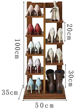 WHLMYH Jednostavni stil stalak za cipele, vertikalni stalak za završnu obradu višeslojnih spremišta za