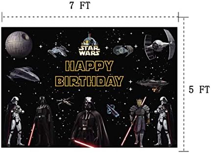 7x5ft Star Wars fotografija Vinilna pozadina fotografija za djecu dekoracija Pozadine za rođendansku