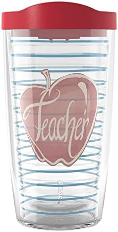 Tervis za stolom nastavnika Apple Made in SAD dvostruki zid izolovana Tumbler Travel Cup čuva pića hladno & vruće, 16oz, klasik