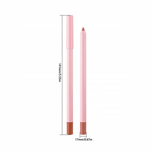 Dbylxmn olovka za usne vodootporna pasta u boji Hook Line bogata olovka za ruževe pjenasta olovka bez