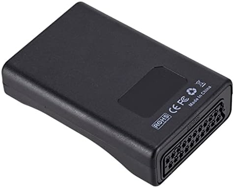 Jahh HDMI razdjelt 1080p SCART do HDMI Video Audio Upscale Adapter za pretvarač za HD TV DVD za Sky Box STB utikač i reprodukcija DC kabla