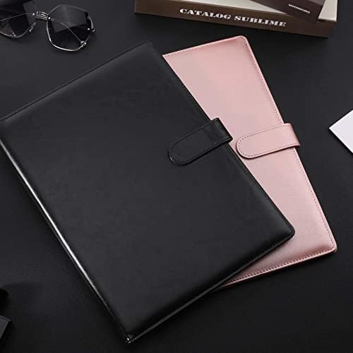 Tiankool Padfolio portfolio Folder Binder-fascikla portfelja od umjetne kože sa poklopcem za držač notepada