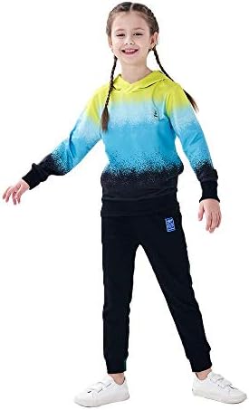 Djevojke Jesen Boja blok Duks dugih rukava Ležerne prilike pulover vrhovi za 3-14 godina Djeca