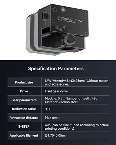 Creality e · odgovara dvostrukim pogonom Drive Direct Extrader za ekstruder za ENDER-3 V2, 3D