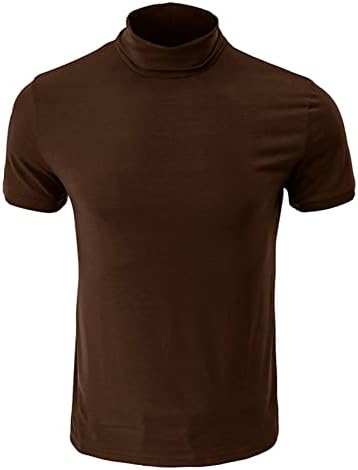 Ležerne muške majice s kratkim rukavima pulover Slim Fit osnovne majice