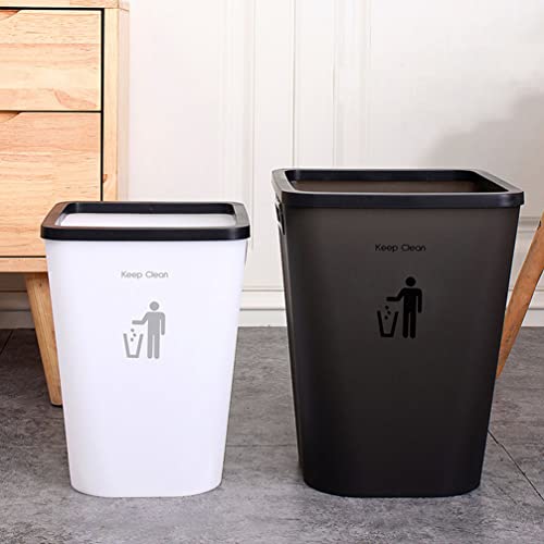 Hemoton Crni kontejner Mali smeće limenke od plastične otpadne posude za smeće smeće kanti za smeće Organizator