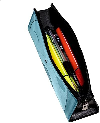 Guerotkr Case, torbica za olovke, vrećica za olovke, torbica za olovku Estetički, plavi uzorak ribe plovila