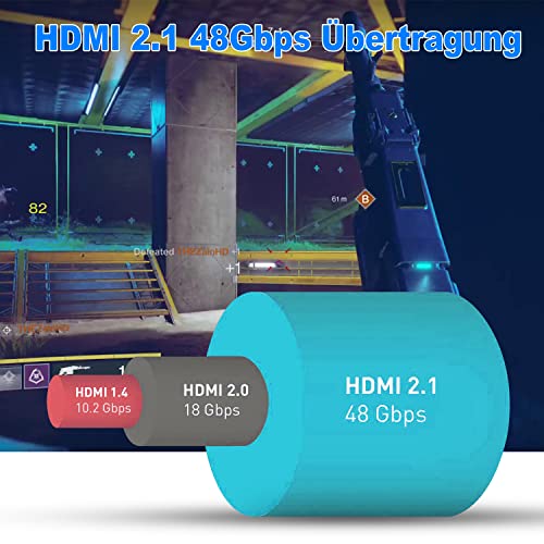 Atzebe HDMI 2.1 Kabel 8K optički HDMI kabel 98ft