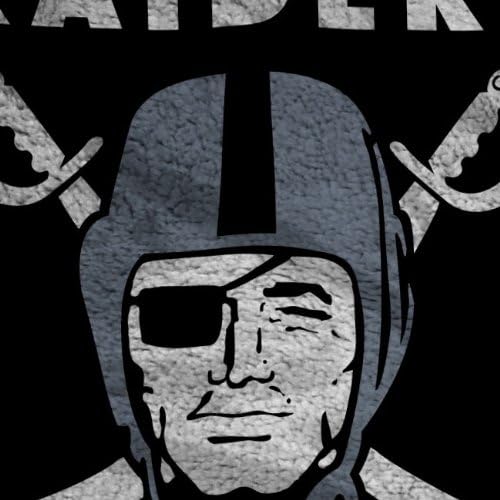 Northwest kompanija NFL Las Vegas Raiders Sherpa Throw pokrivač, 50 x 60 & # 34;, Strobe