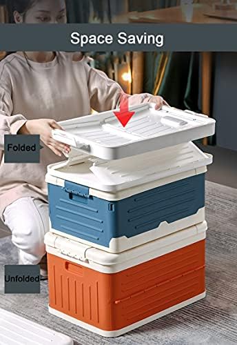 Sklopiva kutija za odlaganje AILY Cube,korpa za odlaganje sa poklopcem, Rotabilne kutije za odlaganje