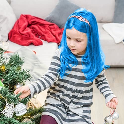 MSDADA Blue Hair Chalk za djevojčice - 10 kom Novi češalj za kredu za kosu privremena svijetla periva boja za kosu za djevojčice-Božićni rođendan Uskršnji pokloni za Noć vještica za djevojčice