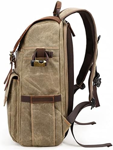 YEBDD veliki kapacitet Retro Batik Canvas vodootporni ruksak za fotografije Durtable ramena torbe Putne vanjske Ležerne torbe za kameru