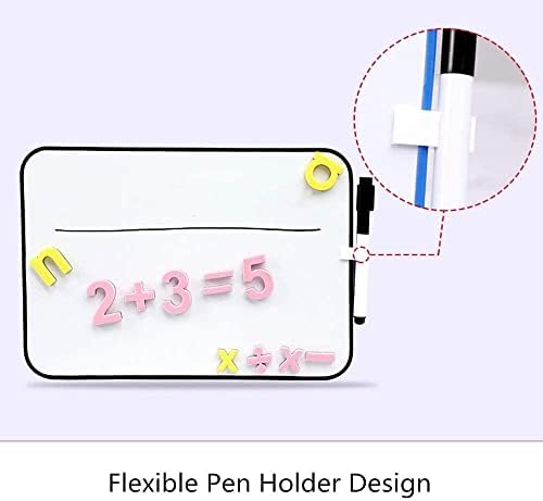 ZHJBD nastava magnetna mala bela tabla Izbrisiva Mini crtačka ploča za suvo brisanje prenosiva magnetna