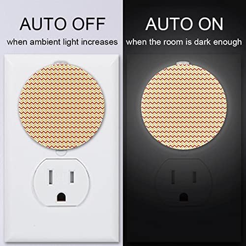 2 paket Plug-in Nightlight LED noćno svjetlo sa senzorom sumraka do zore za dečiju sobu, dečiju