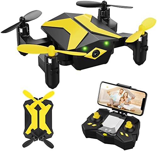 Mini Drone Sa kamerom Trutovi za djecu početnike, RC Quadcopter sa aplikacijom FPV Video, glas kontrola,