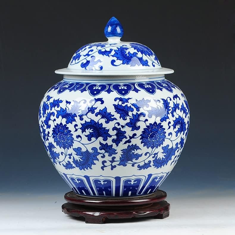 SDFGH Klasična Kina Plava i bijela tegle Antikne kolekcije porculana đumbir jarsi