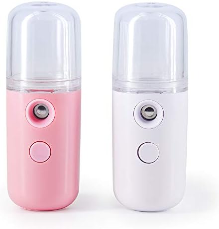 Nano Mist prskalica 30 ml za lice za jedan dodir raspršivač magle sa vizuelnim rezervoarom za vodu koji se lako nosi prenosiv za žene za dom