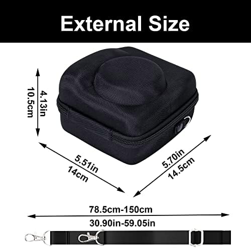 Aenlosi teška torbica za nošenje za trenutnu kameru Fujifilm Instax Mini 12/11, zaštitna futrola kompatibilna sa Instax kamerom Mini 12/11