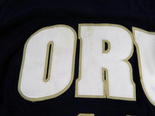 Oral Roberts Golden Eagles Jake lliteras 14 Igra Polovni navali dres XL DP47413 - NBA igra koja se koristi
