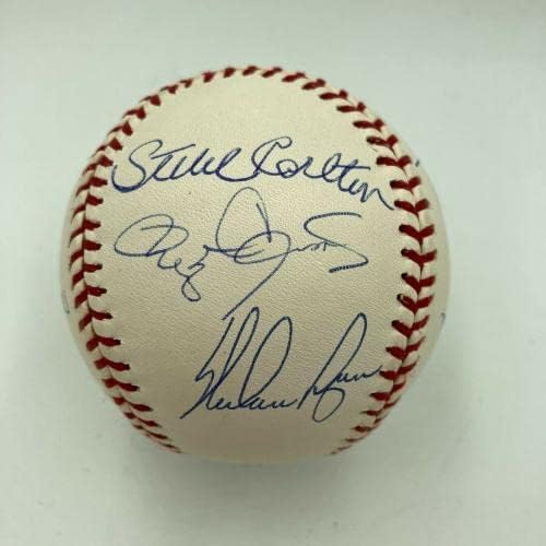 3.000 Strikeout Club potpisan bejzbol Nolan Ryan Tom Seaver Randy Johnson Tristar - autogramirani