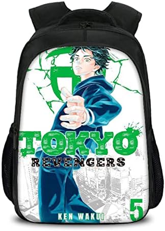 Tiananshijia Dječaci Djevojčice Tokyo Revengers ruksak-Tinejdžeri povratak u školu torba za knjige vodootporan platneni dnevni ruksak za učenike