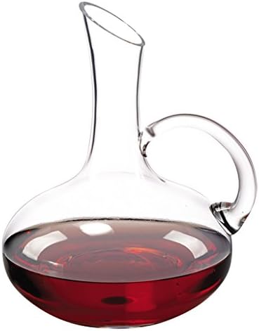 Badash Cosmo Crystal Wine Carafe - 36 oz. Kristalno stakleno stakleno karaf za usta, vodu, vodu, sok