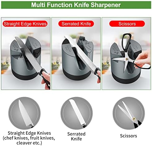 Oštrice za noževe - automatski podešavaju oštrice za ugaone noževe za ravne noževe, nazubljene