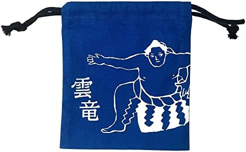 Mint garaža Hanakagoya torbica sa slikom ceremonijalnog ulaza sumo hrvanja zvanog Unryu