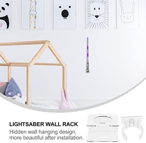 Zerodeko Katana Display Box Light Rack zidni transparentni držač svjetla stalak za skladištenje svjetla