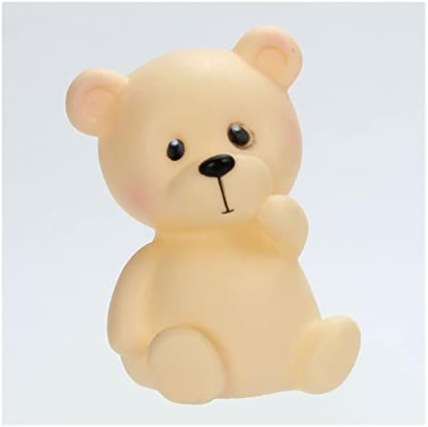 Topob mini igračke za crtane medvjede, ljepilo za gume noćno svjetlo. Slatka Dječija krevetna glava i