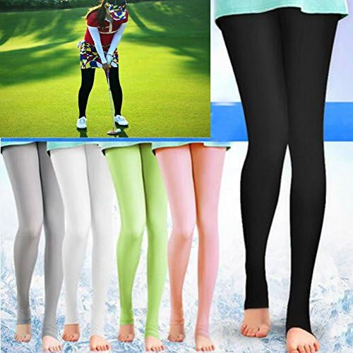 FANCY PUMPKIN Cool Ice Silk čarapa zaštitu od sunca Golf pantalone Sport helanke