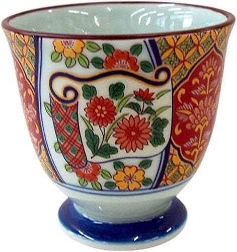 1802-435822 Polovni softver, Besplatna čaša: obojen Nishiki Dedojo Koimari Mini Cup / Arita Ware