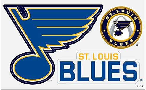 St. Louis Blues NHL Die Cut Tim 3 Magnet Set list