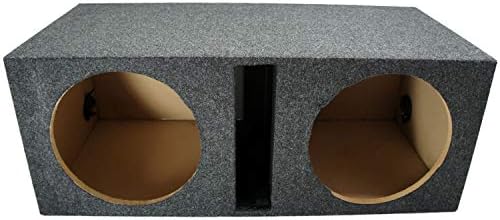 Američki zvučni priključak Dual 12 Podnevirani subwoofer kućište za priključeno kućište MDF audio stereo sistem