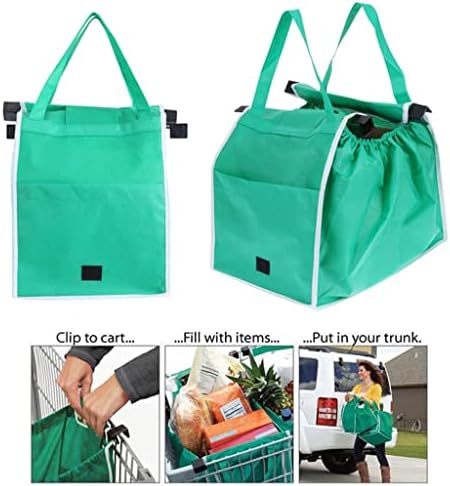 WALNUTA sklopiva torba za višekratnu upotrebu Supermarket zgusnuti kolica za kupovinu torbe Netkana prenosiva