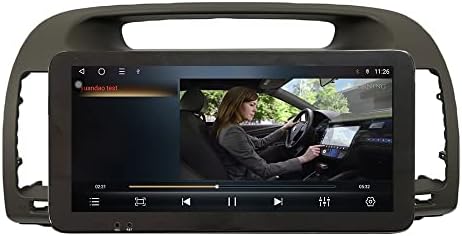 WOSTOKE 10.33 QLED/IPS 1600X720 Touchscreen CarPlay & Android Auto Android Autoradio Auto Navigation Stereo multimedijalni plejer GPS Radio DSP ForTOY * ta Camry 2000-2006 siva